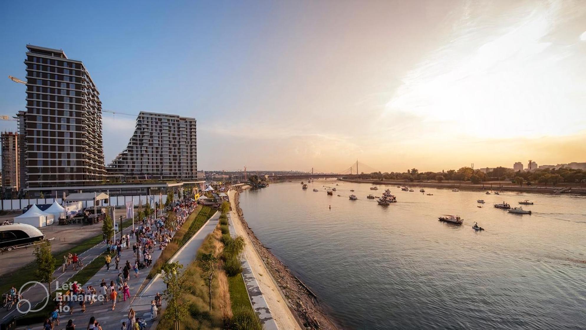 Beldorado Apartments - Belgrade Waterfront Royal Luxury Studio Ngoại thất bức ảnh